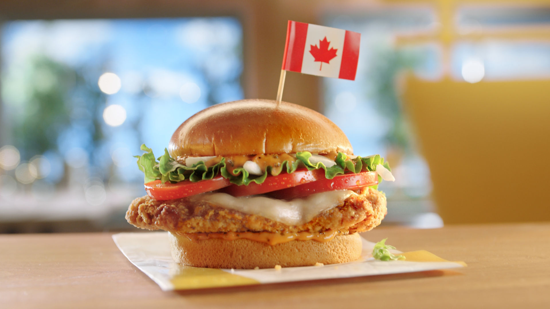McDonald's Tomato Mozzarella Chicken Sandwich (Canada)